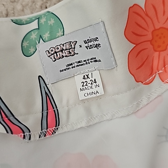 5/25 ❤️ Unique Vintage Plus Size Bugs Bunny Midi Skirt - Picture 6 of 7